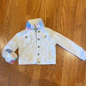 Vineyard Vines Girls’ White Jean Jacket